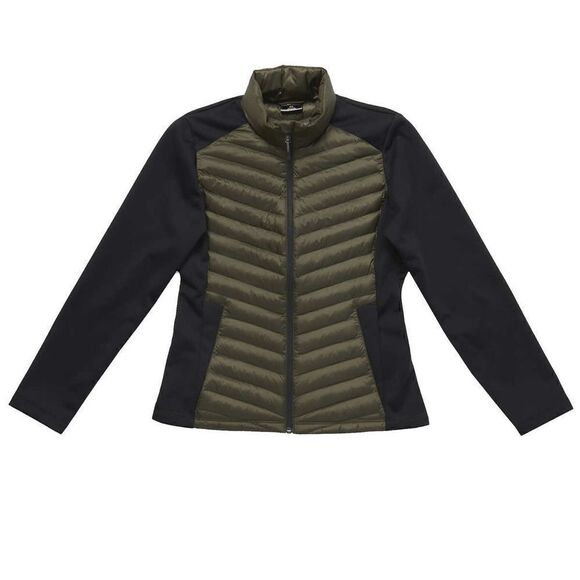 NEW! 32 DEGREES Ladies Mixed Media Quilted Lightweight Warm Puffer Jacket - Picture 7 of 15